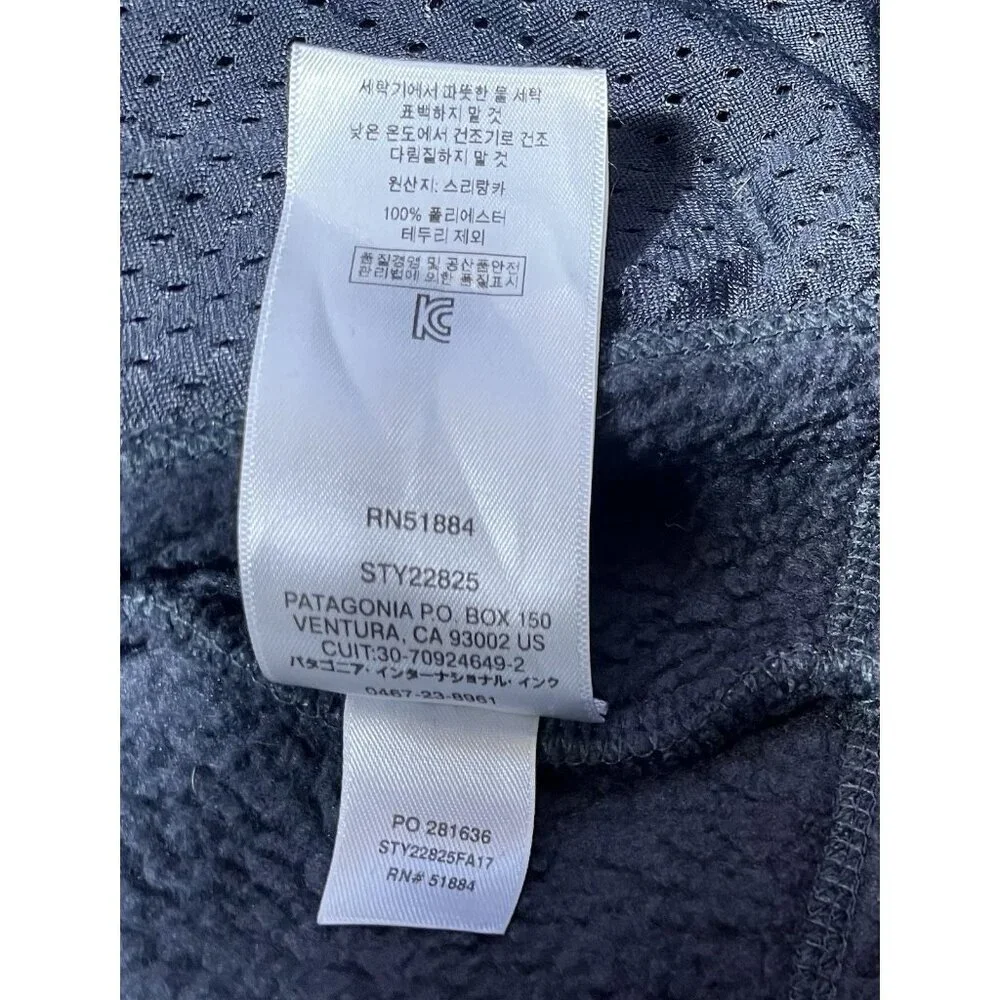 Patagonia Retro Pile Fleece Zip Up Gray Vest - Women Size Medium - Picture 3 of 14